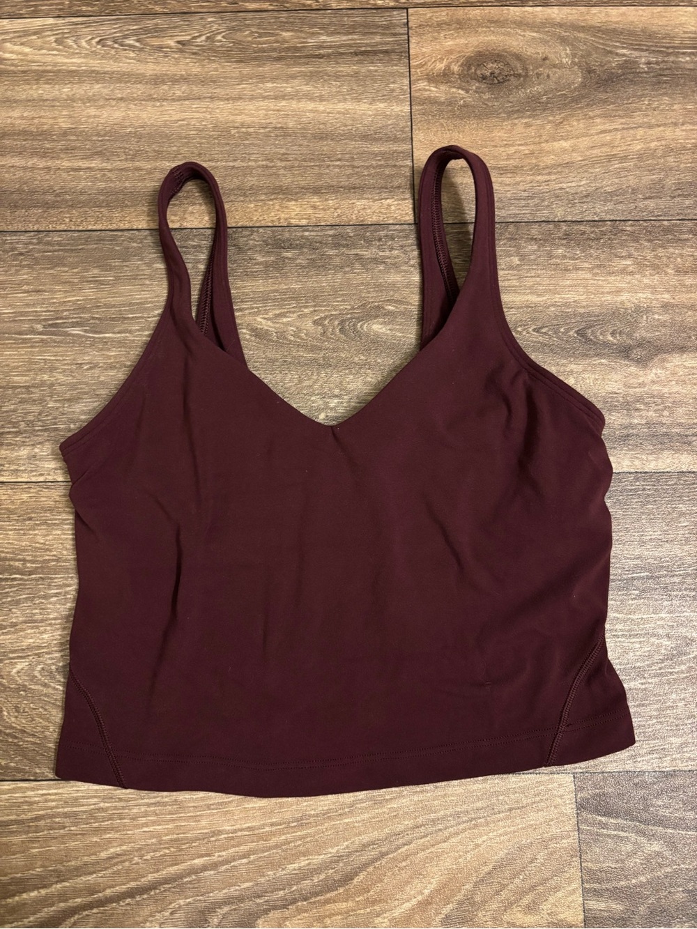 Lululemon Align Tank Top Maroon Burgundy Size 4